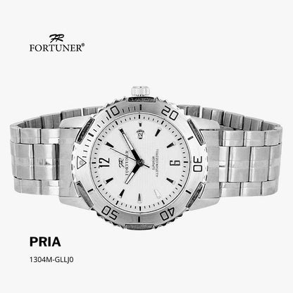 Fortuner Jam Tangan Pria Analog Water Resist Superior All Stainless Tyler