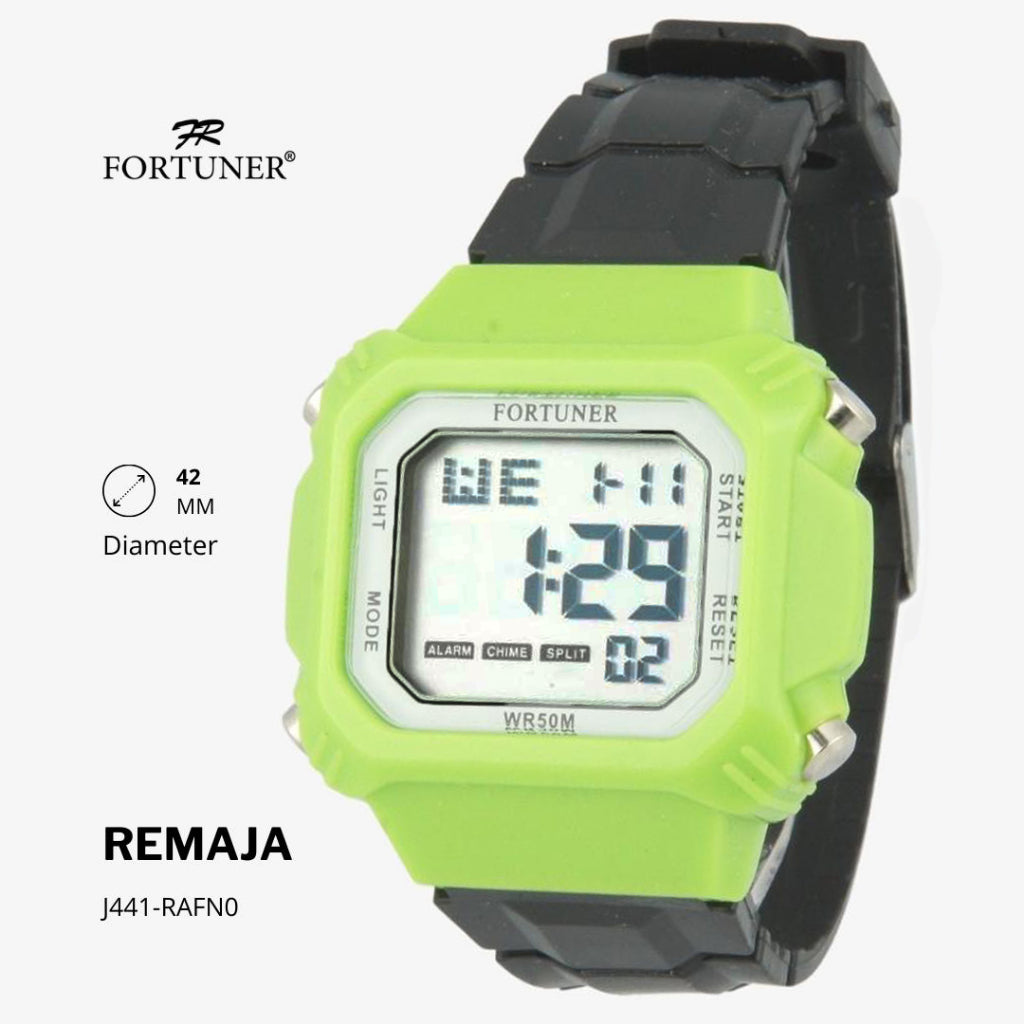 Fortuner Jam Tangan Remaja Digital Water Resist Rogue