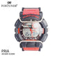 Fortuner Jam Tangan Digital-Analog Pria Red Water Resistant Mason