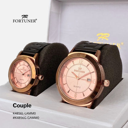 Fortuner Jam Tangan Couple Analog Water Resistant McKenna