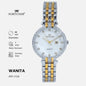 Fortuner Jam Tangan Wanita Analog Fashion Ala Korea Rantai Stainless Alora