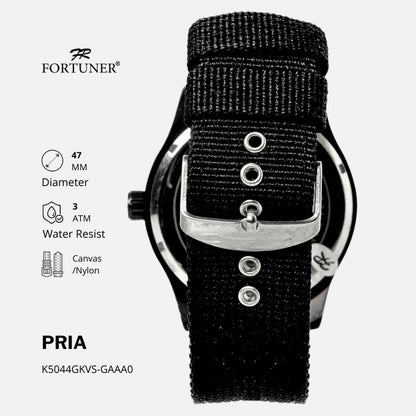 Fortuner Jam Tangan Sports Pria Analog Water Resistant Rantai Haverill