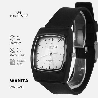 Fortuner Jam Tangan Analog Wanita Water Resistant Sunny