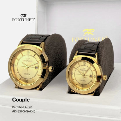 Fortuner Jam Tangan Couple Analog Water Resistant McKenna