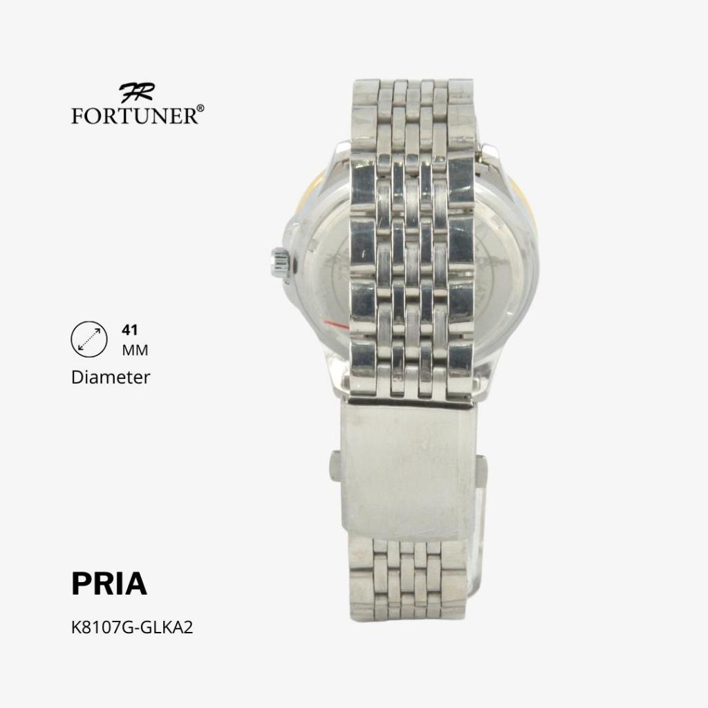 Fortuner Jam Tangan Analog Pria Water Resistant Harford