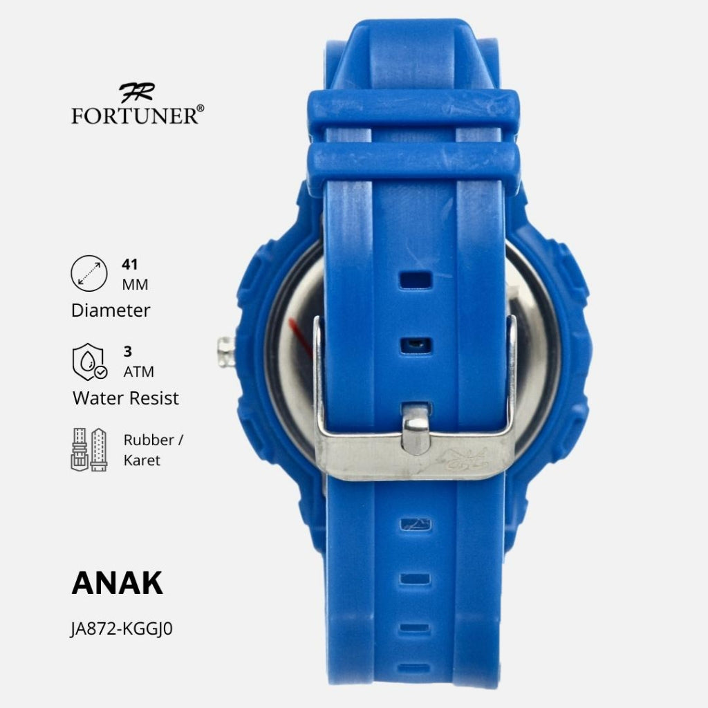 Fortuner Jam Tangan Anak Analog Water Resist Karet Kosma