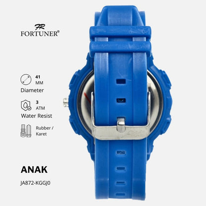 Fortuner Jam Tangan Anak Analog Water Resist Karet Kosma