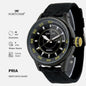 Fortuner Jam Tangan Analog Pria Water Resistant Rubber Tocoma