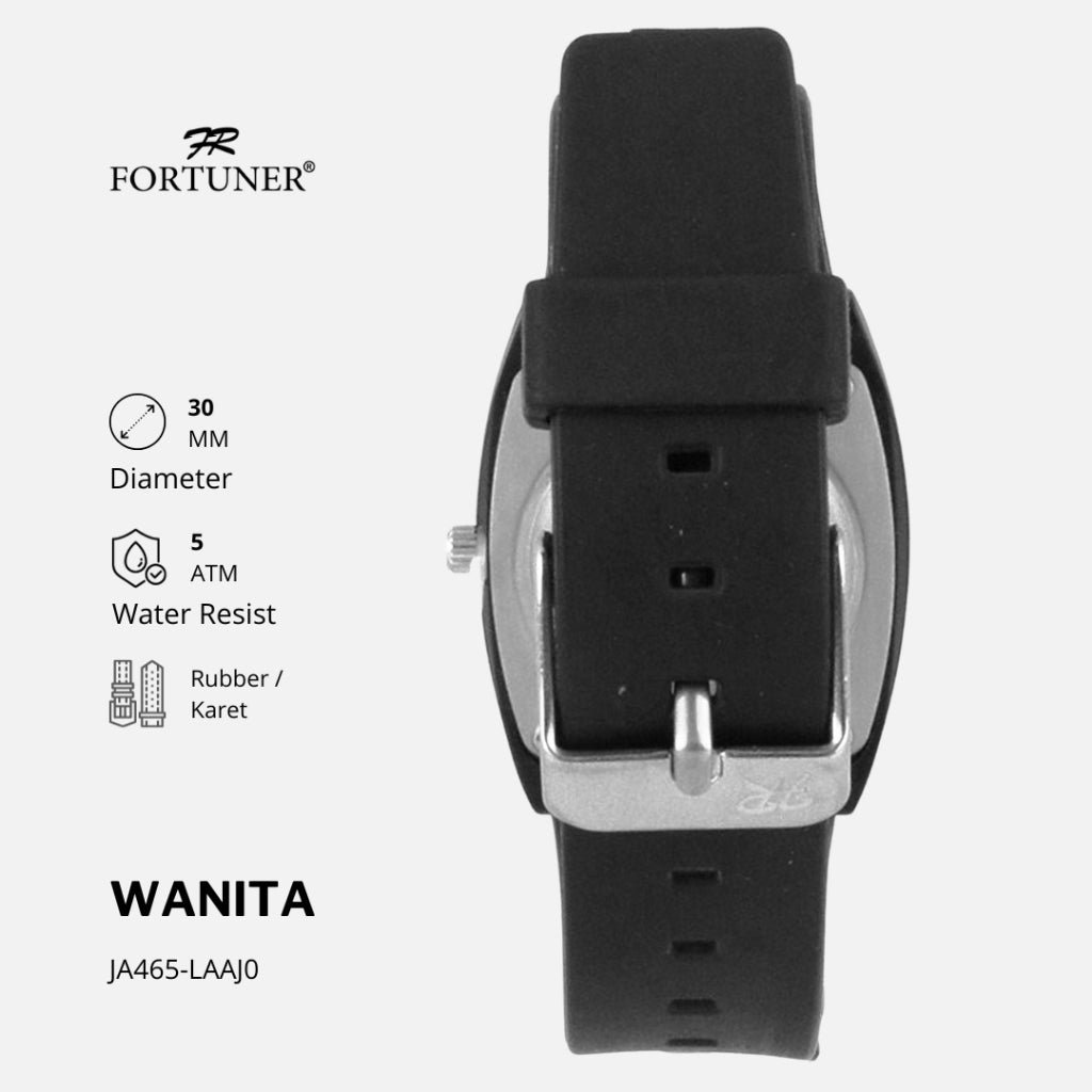 Fortuner Jam Tangan Analog Wanita Water Resistant Sunny