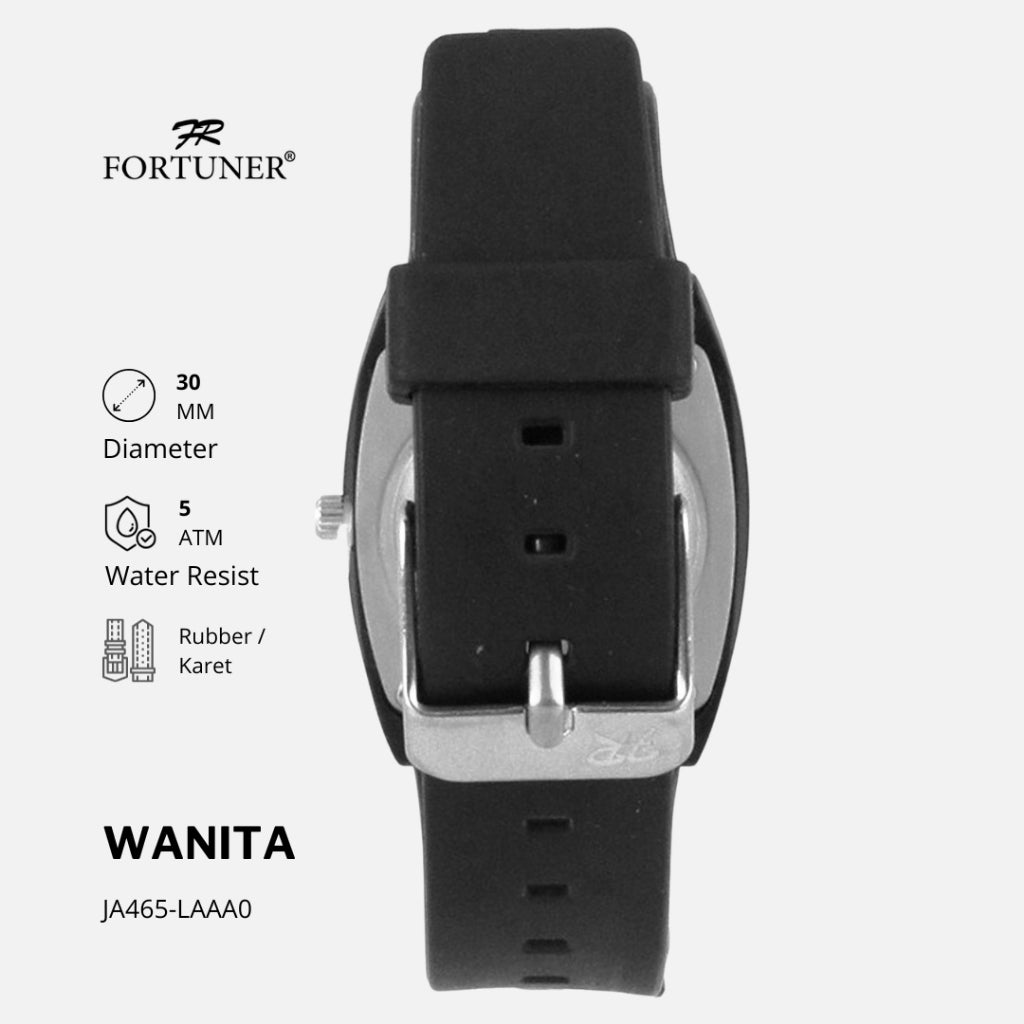 Fortuner Jam Tangan Analog Wanita Water Resistant Zyta