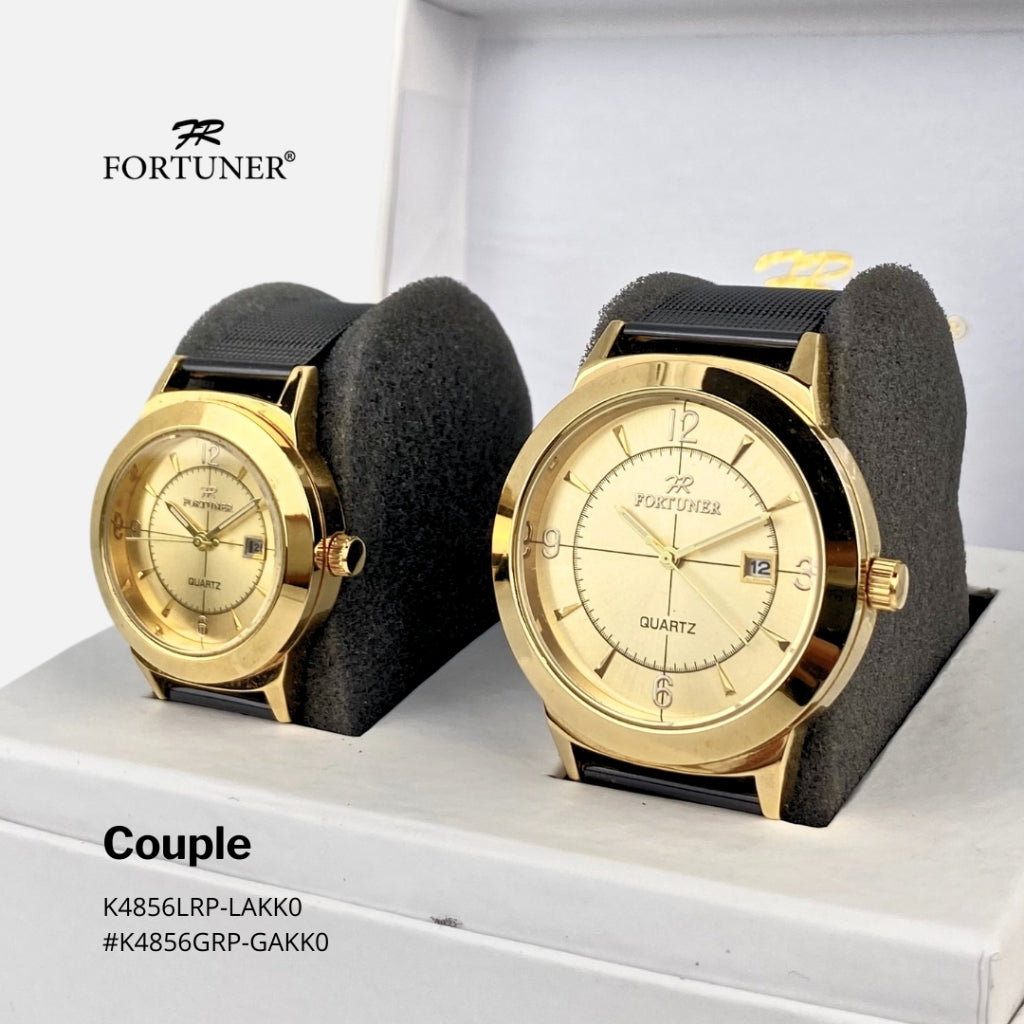 Fortuner Jam Tangan Couple Analog Water Resistant McKenna