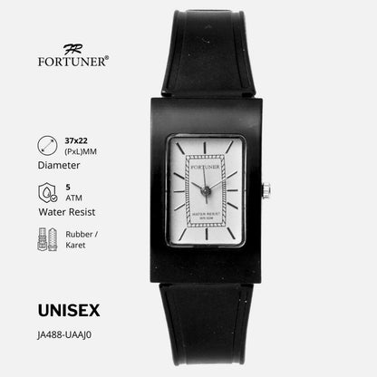 Fortuner Jam Tangan Analog Pria-Wanita Water Resistant Zohreh