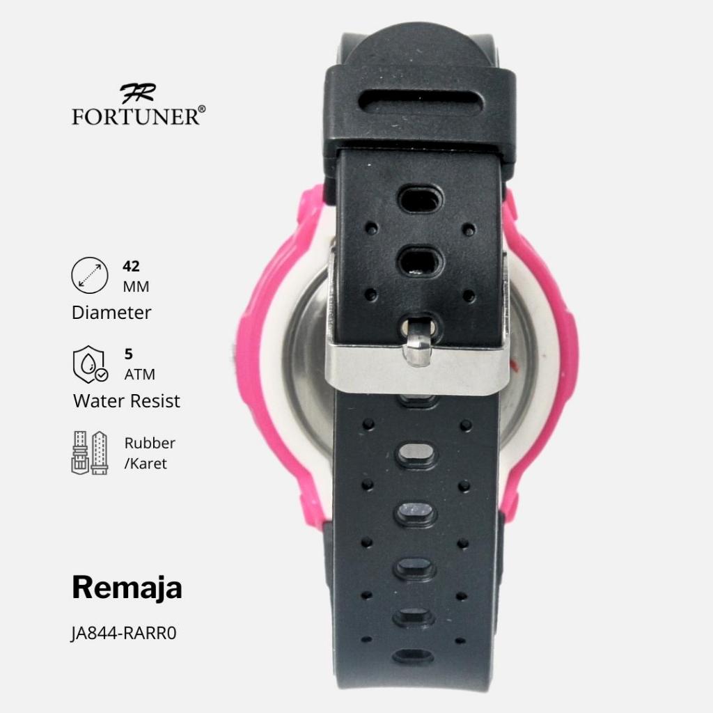 Fortuner Jam Tangan Remaja Analog Water Resist Rubber Aelius