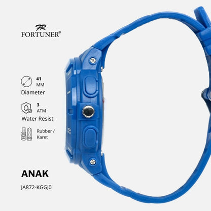 Fortuner Jam Tangan Anak Analog Water Resist Karet Kosma