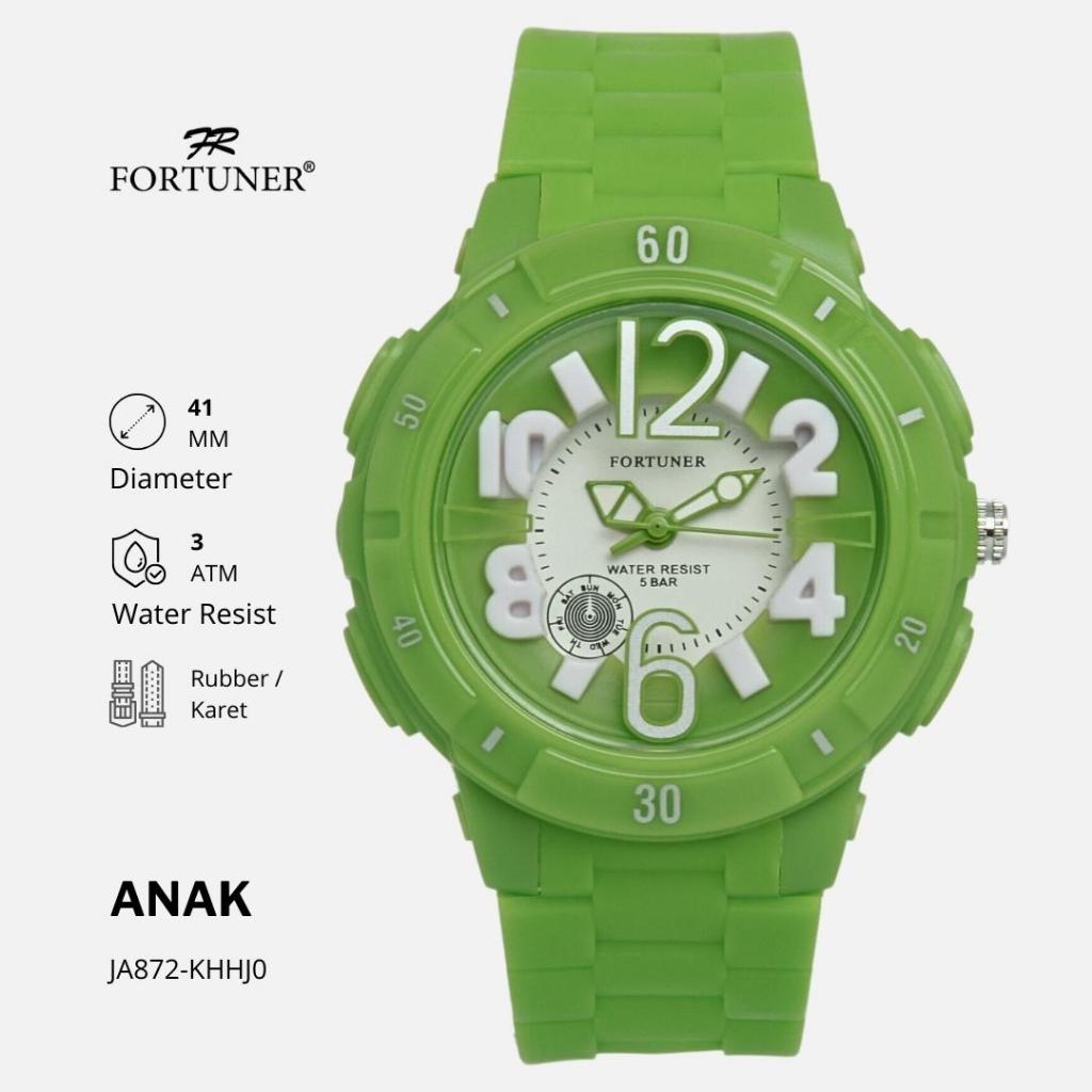 Fortuner Jam Tangan Anak Analog Water Resist Karet Kosma