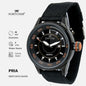 Fortuner Jam Tangan Analog Pria Water Resistant Rubber Tocoma