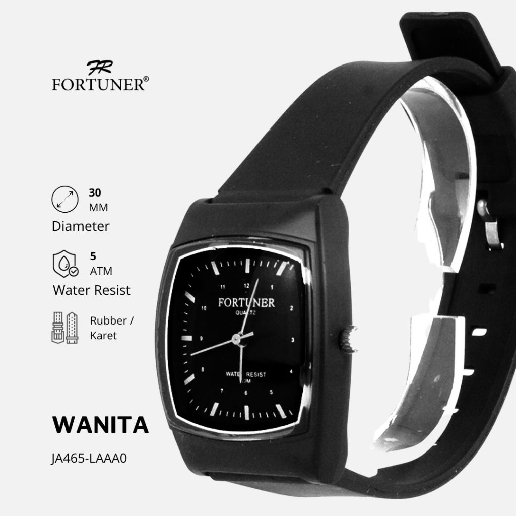 Fortuner Jam Tangan Analog Wanita Water Resistant Zyta