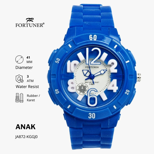 Fortuner Jam Tangan Anak Analog Water Resist Karet Kosma