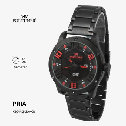 Fortuner Jam Tangan Sports Pria Analog Water Resistant Rantai Haverill