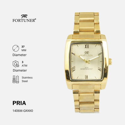 Fortuner Jam Tangan Pria Analog Formal Water Resistant Andon