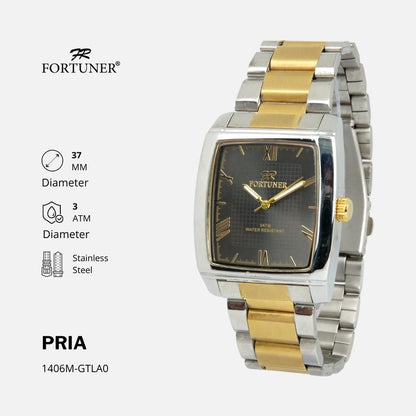 Fortuner Jam Tangan Pria Analog Formal Water Resistant Andon