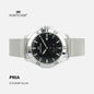 Fortuner Jam Tangan Pria Analog Strap Stainless Milanese Sedgwick