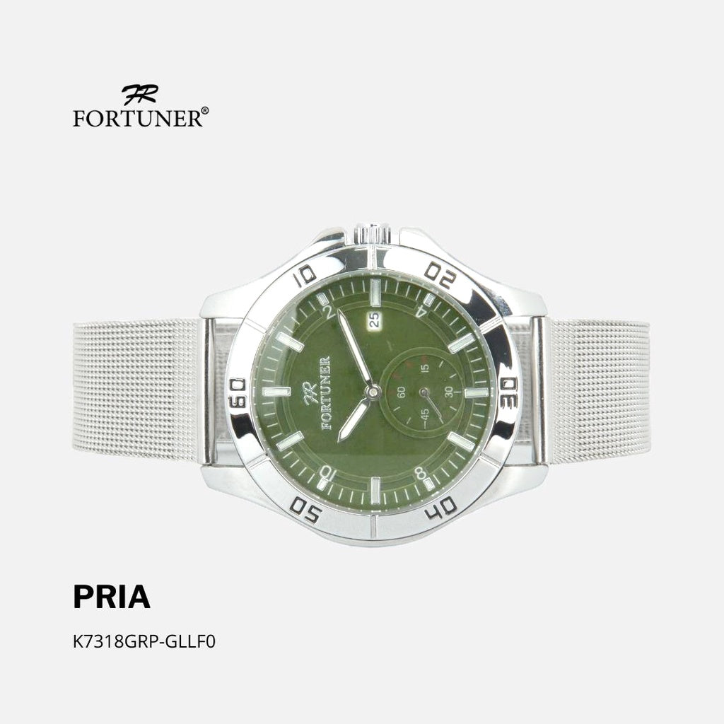 Fortuner Jam Tangan Pria Analog Strap Stainless Milanese Sedgwick