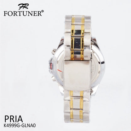 Fortuner Jam Tangan Analog Pria Chrono Water Resistant Denley