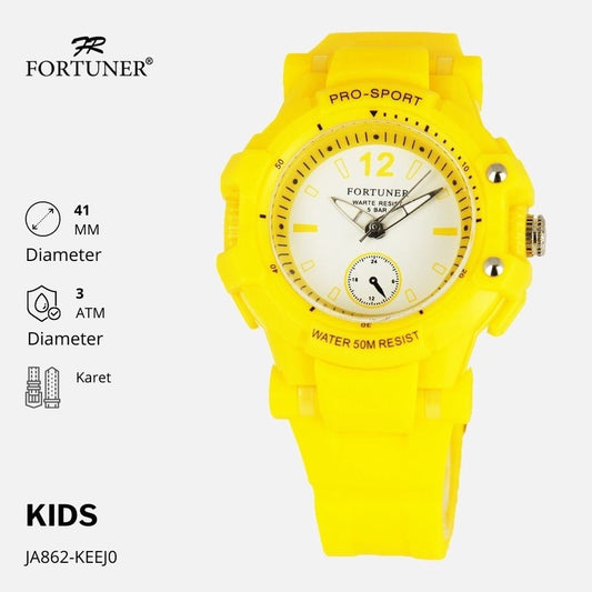 Fortuner Jam Tangan Anak Analog Water Resist Carmel