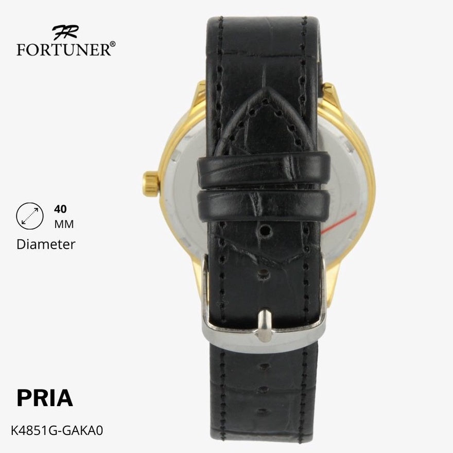 Fortuner Jam Tangan Classic Fashion Pria Water Resist Analog Kulit Haynes