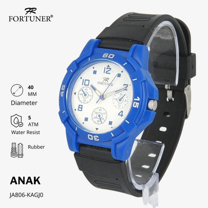 Jam Tangan Anak Analog Water Resistant Rubber Cacey