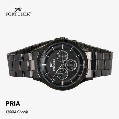 Fortuner Jam Tangan Pria Analog Water Resistant Tacitus