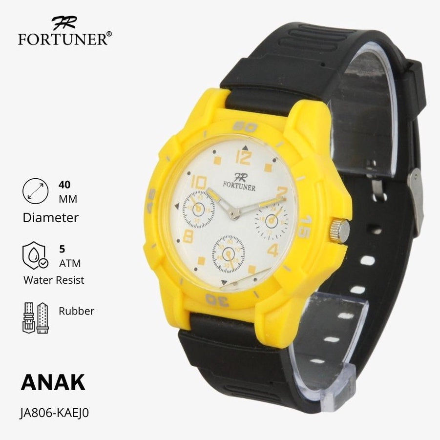 Jam Tangan Anak Analog Water Resistant Rubber Cacey