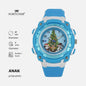 Fortuner Jam Tangan Anak Analog Karet Anti Air Christmas Edition Robin