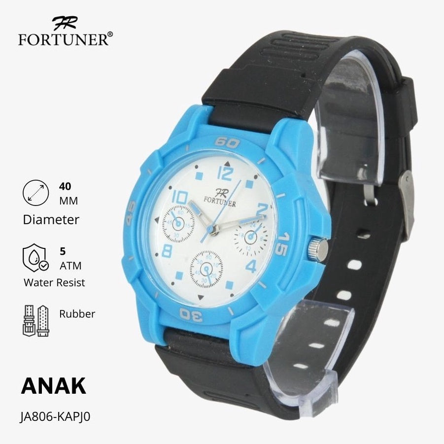 Jam Tangan Anak Analog Water Resistant Rubber Cacey