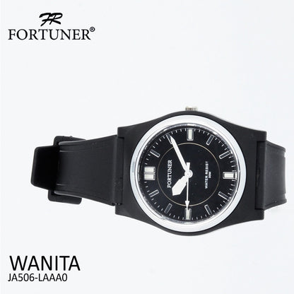 Fortuner Jam Tangan Analog Wanita Water Resistant Rubber Zarria