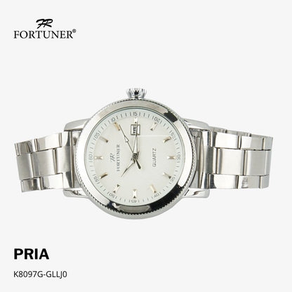 Fortuner Jam Tangan Analog Pria Water Resistant Rantai Kinsley