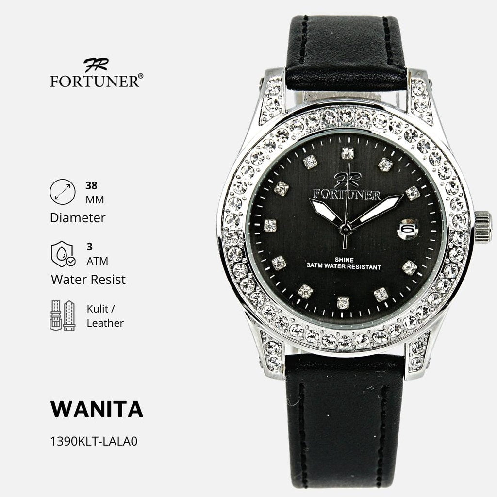 Fortuner Jam Tangan Fashion Analog Wanita Water Resistant Rantai Yelizavetha
