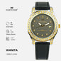Fortuner Jam Tangan Fashion Analog Wanita Water Resistant Rantai Yelizavetha