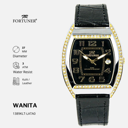 Fortuner Jam Tangan Fashion Analog Wanita Water Resistant Rantai Yevka