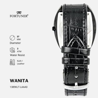 Fortuner Jam Tangan Fashion Analog Wanita Water Resistant Rantai Yevka