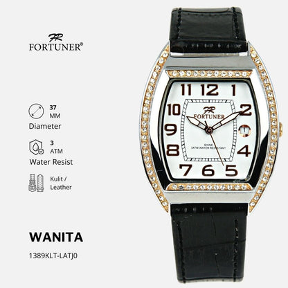 Fortuner Jam Tangan Fashion Analog Wanita Water Resistant Rantai Yevka