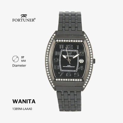 Fortuner Jam Tangan Fashion Analog Wanita Water Resistant Rantai Yevka
