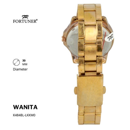Fortuner Jam Tangan Analog Wanita Water Resistant Rantai Arrow