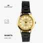 Fortuner Jam Tangan Analog Wanita Water Resistant Rantai Yahaira