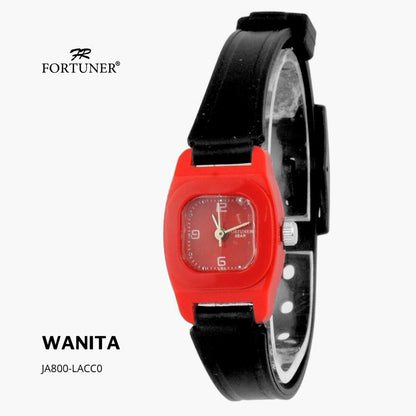 Fortuner Jam Tangan Kasual Analog Wanita Water Resistant Rubber Zulaica