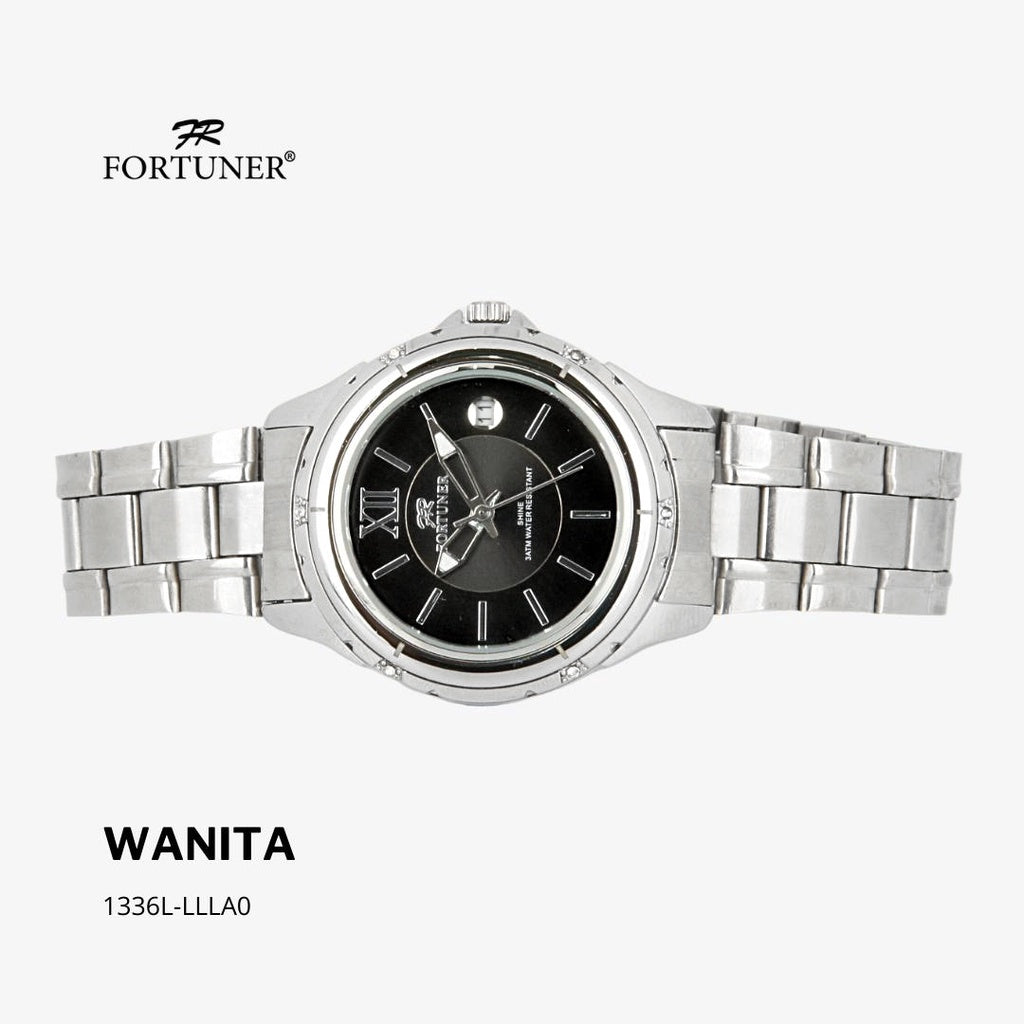 Fortuner Jam Tangan Analog Wanita Water Resistant Rantai Cristabelle