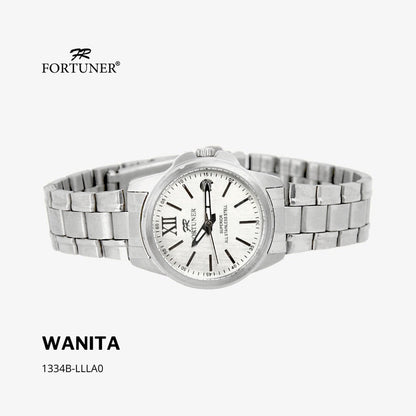 Fortuner Jam Tangan Wanita Analog Water Resist Superior All Stainless Tissaia