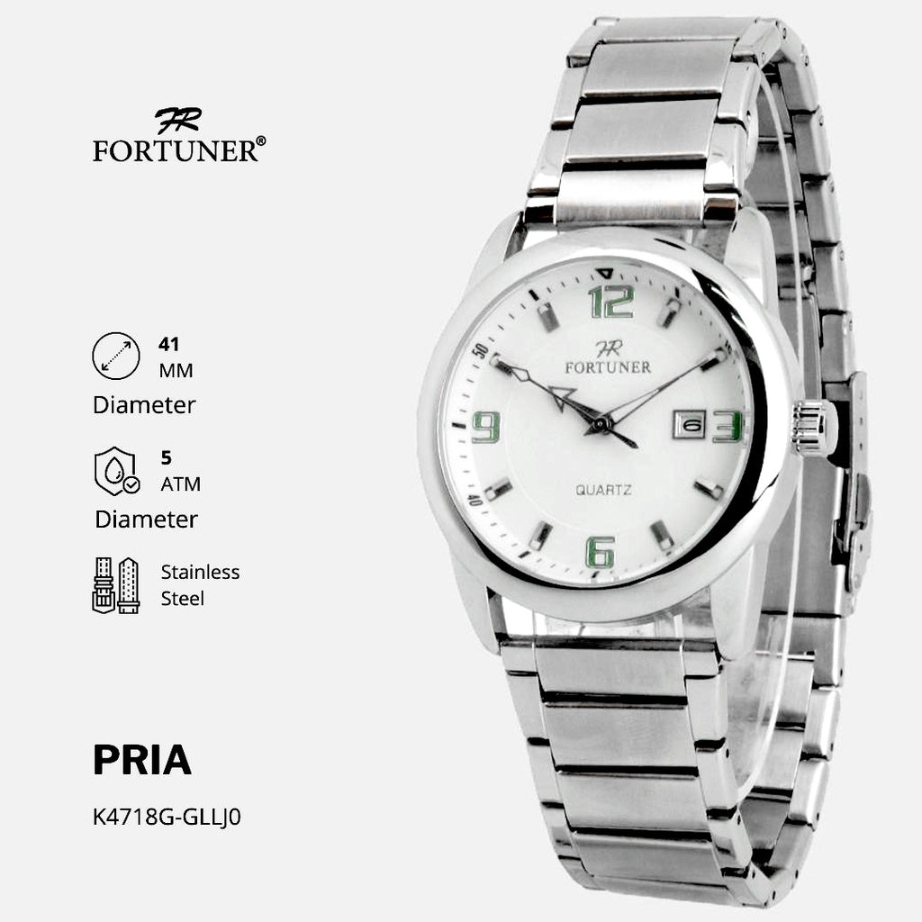 Fortuner Jam Tangan Pria Analog Casual Water Resistant Beavan