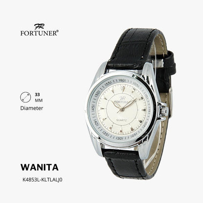 Fortuner Jam Tangan Wanita Analog Water Resist Kulit Yokheved